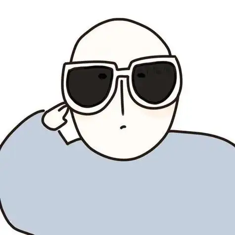 头像奇奇怪怪的呆萌小光头头像