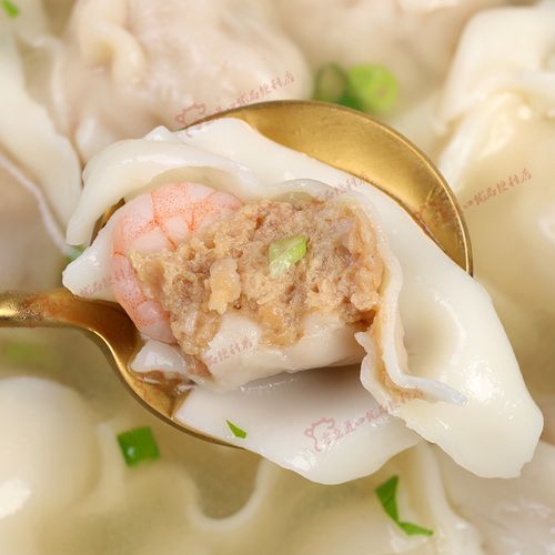 馄饨速冻早餐食品多口口味三鲜大馅虾仁玉米水饺