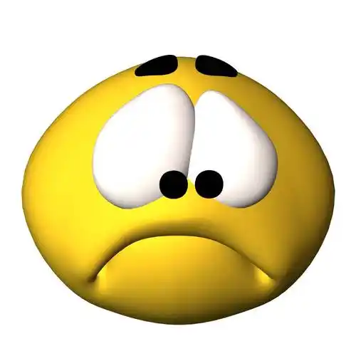 sad face clip art - image #26290