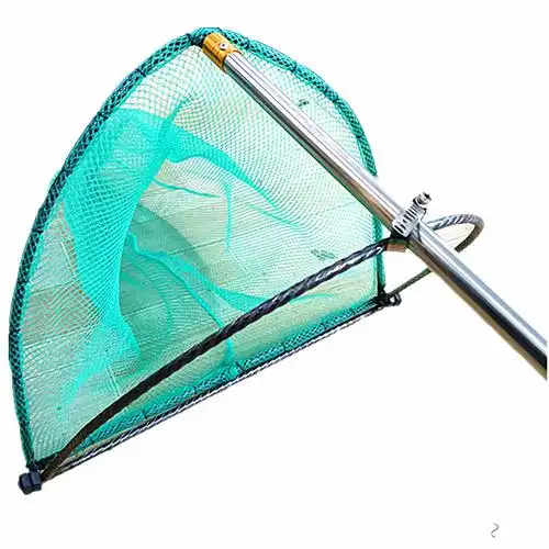 新款不下水折叠网河虾米工具老式螺蛳虾网拉网扒螺网扒鱼虾渔网