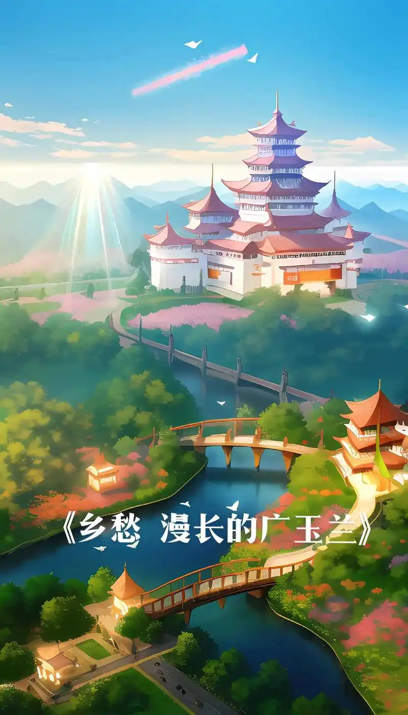《乡愁 漫长的广玉兰》(原创:诗配图或视频) (江南系 - 抖音
