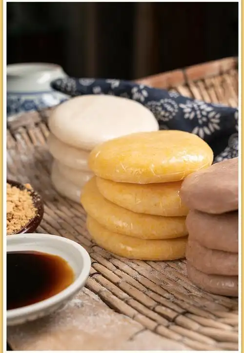 恩施助农馆王妹子红糖糍粑纯糯米手工湖北恩施土家特产年糕2斤白糯