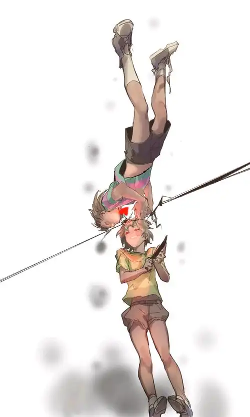 传说之下美图charafrisk贴贴篇