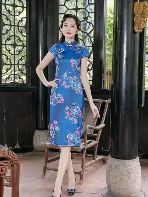 2000多件精品旗袍,码数s -3xl ,价格到位,手慢拍大腿