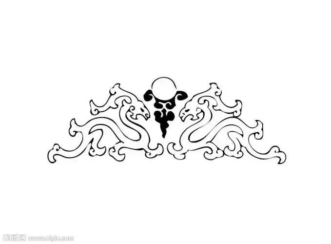 中国古典矢量花纹图片