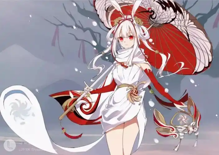 王者荣耀 公孙离 祈雪灵祝 图源:lofter 画师:球状鹦鹉(已授权) 禁止