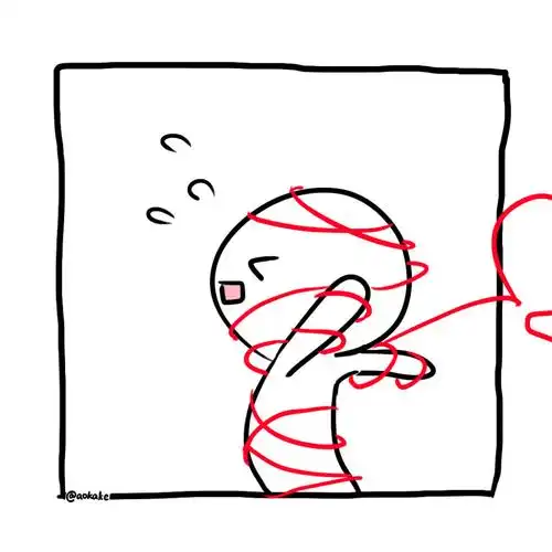 简笔白色小人情头情侣头像卡通可爱卡哇伊楼上楼下系列