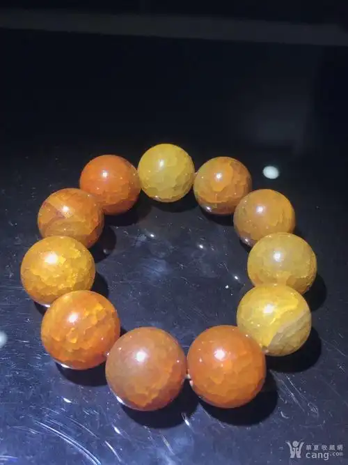 龙纹玛瑙男款手串 尺寸19 重量116点27克