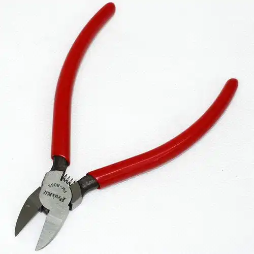 台湾宝工 pm-806a 大斜角水口钳 斜口钳 斜嘴钳(150mm)