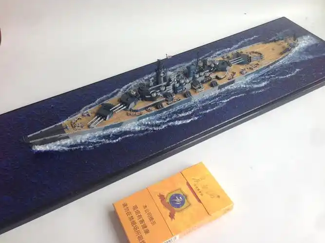模型美国海军大拿号战列舰完成成品战舰代工定做军舰