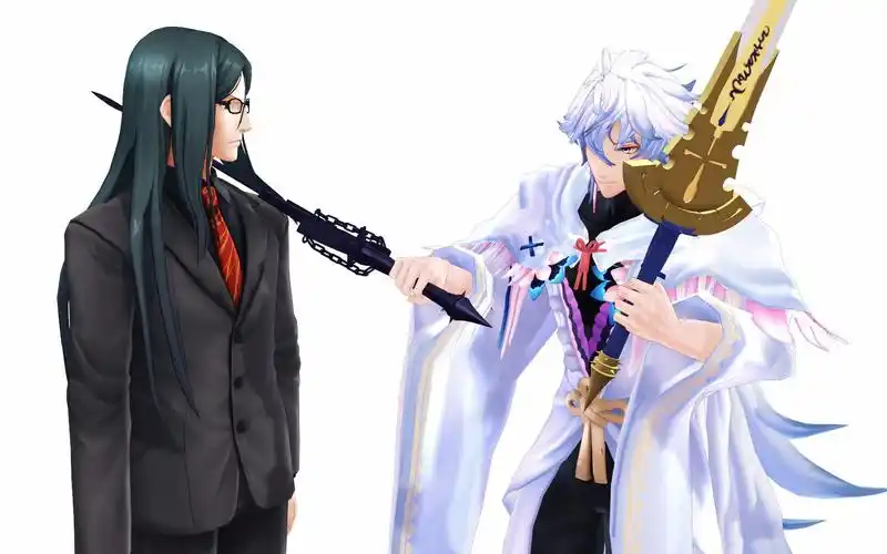 【fgo】梅林:生气了吗? 诸葛孔明:有点.【1080p 大会员画质】