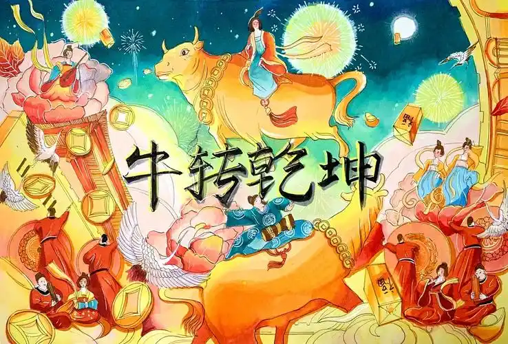 临摹牛转乾坤