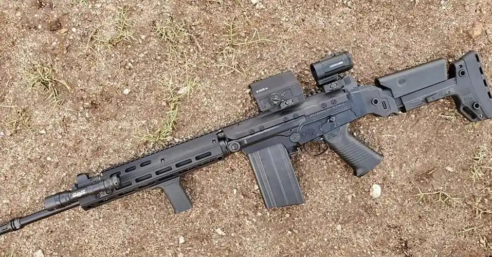 dsarms酷图曾几何时我认为sa58是最漂亮的现代步枪之一