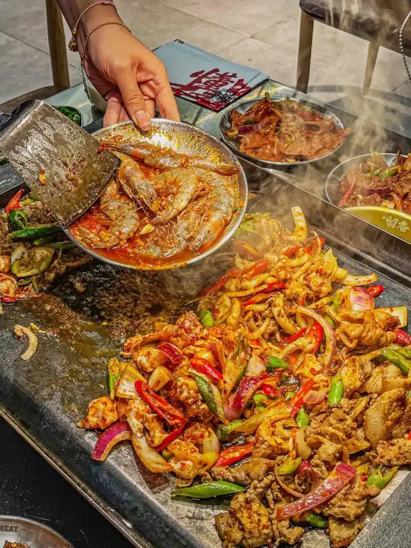 娄底最好吃的铁板烧,就是纯纯的湘西味.#图文伙伴计划   娄 - 抖音