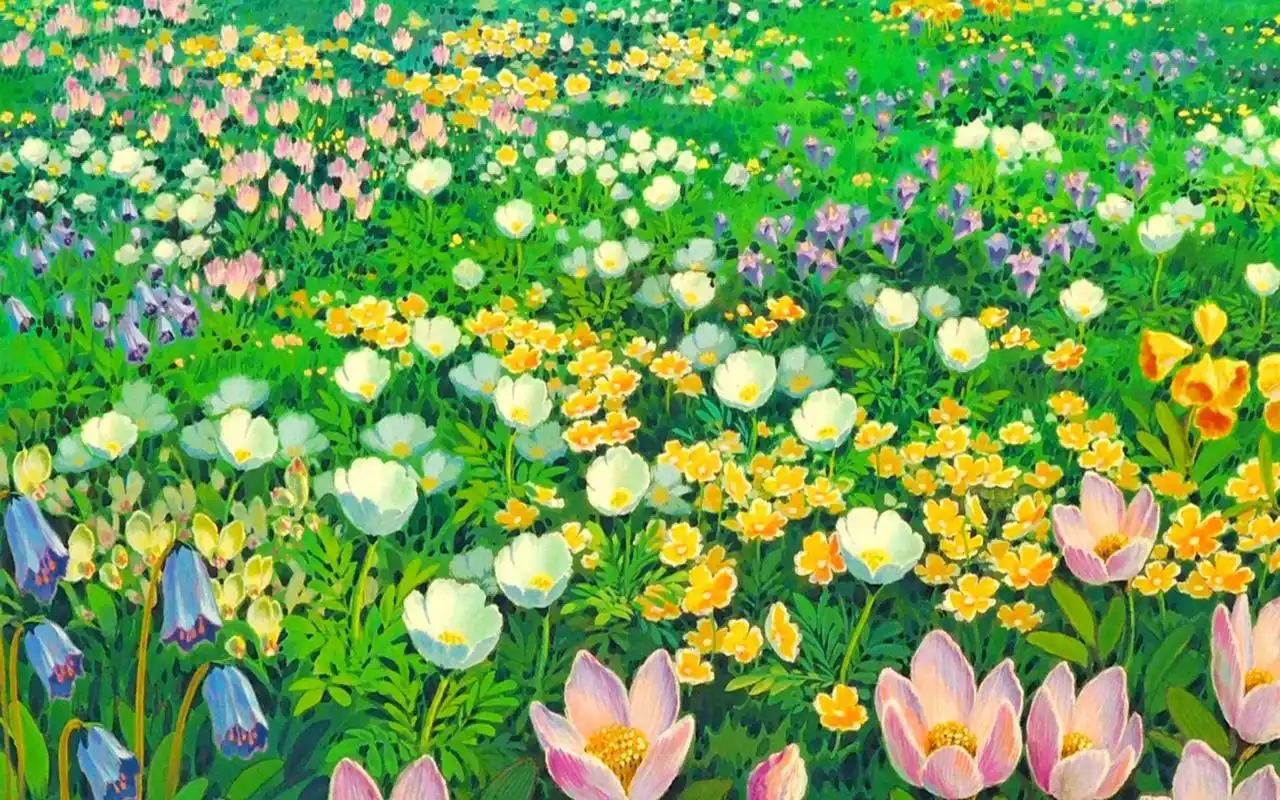 首页 桌面壁纸 卡通动漫 宫崎骏动漫清新护眼桌面壁纸图片