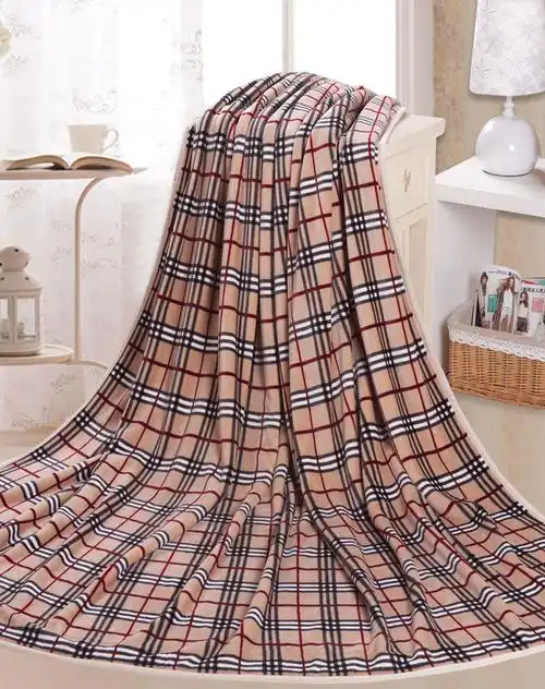 玛克/ 180*200cm高档法兰绒双层毛毯-时尚巴黎