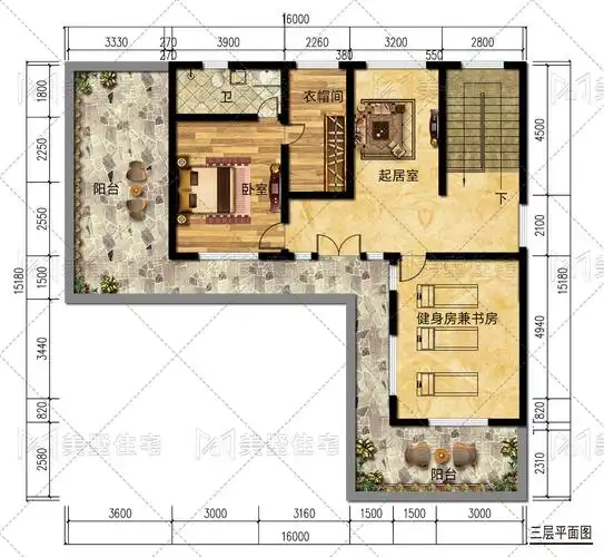 经典l型中式别墅,170㎡雅致空间,把生活过成诗