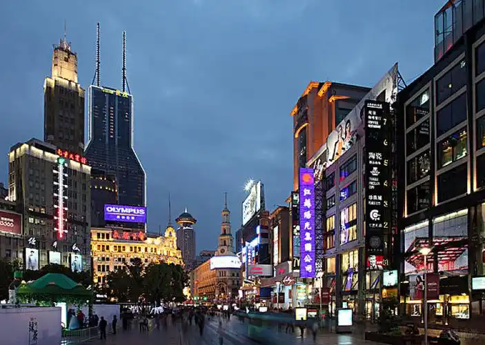 上海南京路步行街世纪广场_高清图片_全景视觉