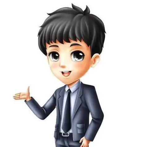 银行人卡通头像