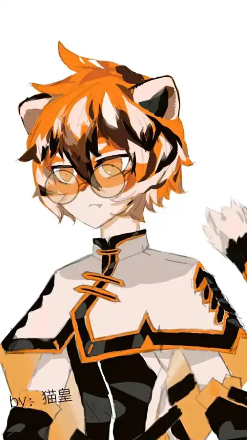 摸个小老虎当头像误动