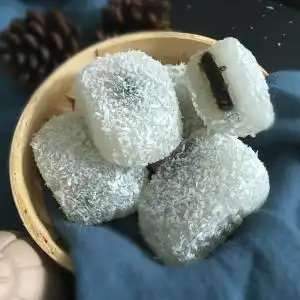 潮汕特产椰丝糯米糍福建糯米团子干吃汤圆糍粑500g包邮16颗买2送1