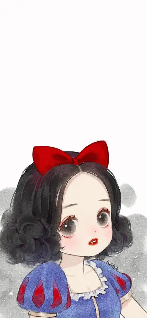 迪士尼在逃公主 可爱壁纸 图源:@-kzkz