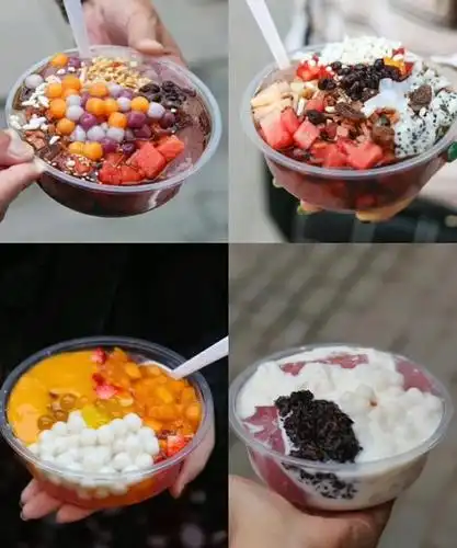 这些花样冰粉 你能叫全它们的名字吗?