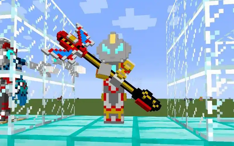 疾风奥特曼我的世界时装秀7捷德奥特曼