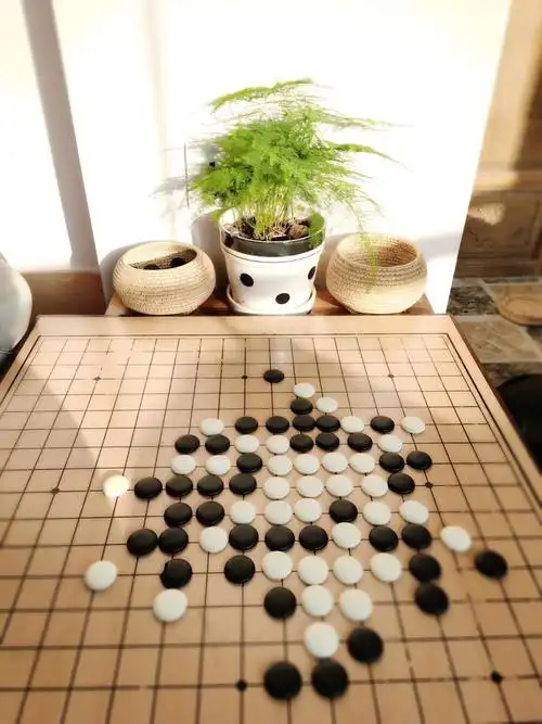 舅姥爷教我下五子棋