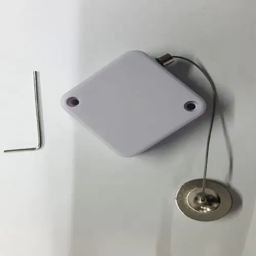 批量低价出售防盗拉线盒钢丝绳拉器防丢器展示用品伸缩线盒