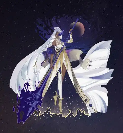 泷夜叉姬-星河永夜|插画|商业插画|wander豌豆_原创作品-站酷zcool