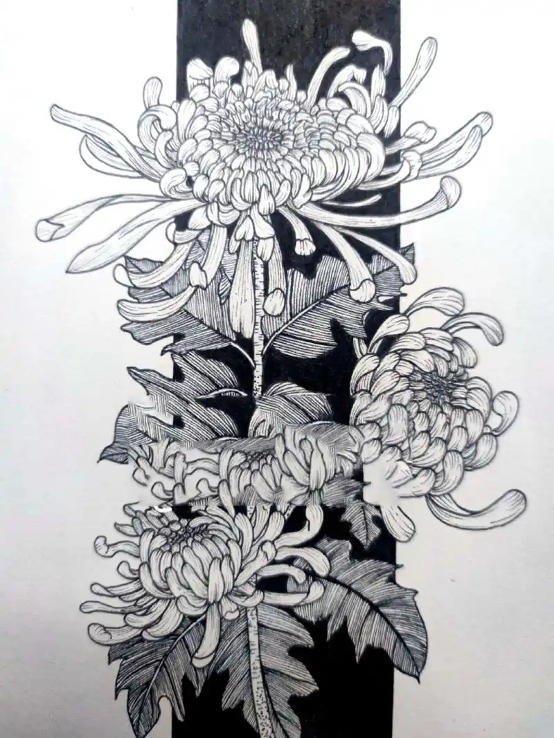 我们不妨通过中国古诗词来体会菊花的花语:高洁无私,清净