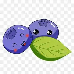 萌翻可爱蓝莓