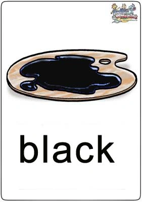 【少儿英语单词卡】各种颜色