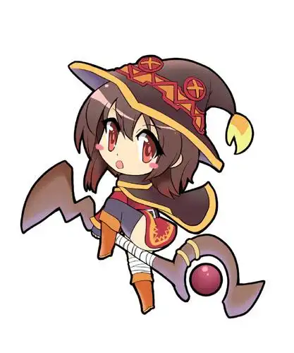 一脸阿库娅为美好的世界献上祝福q版图片分享