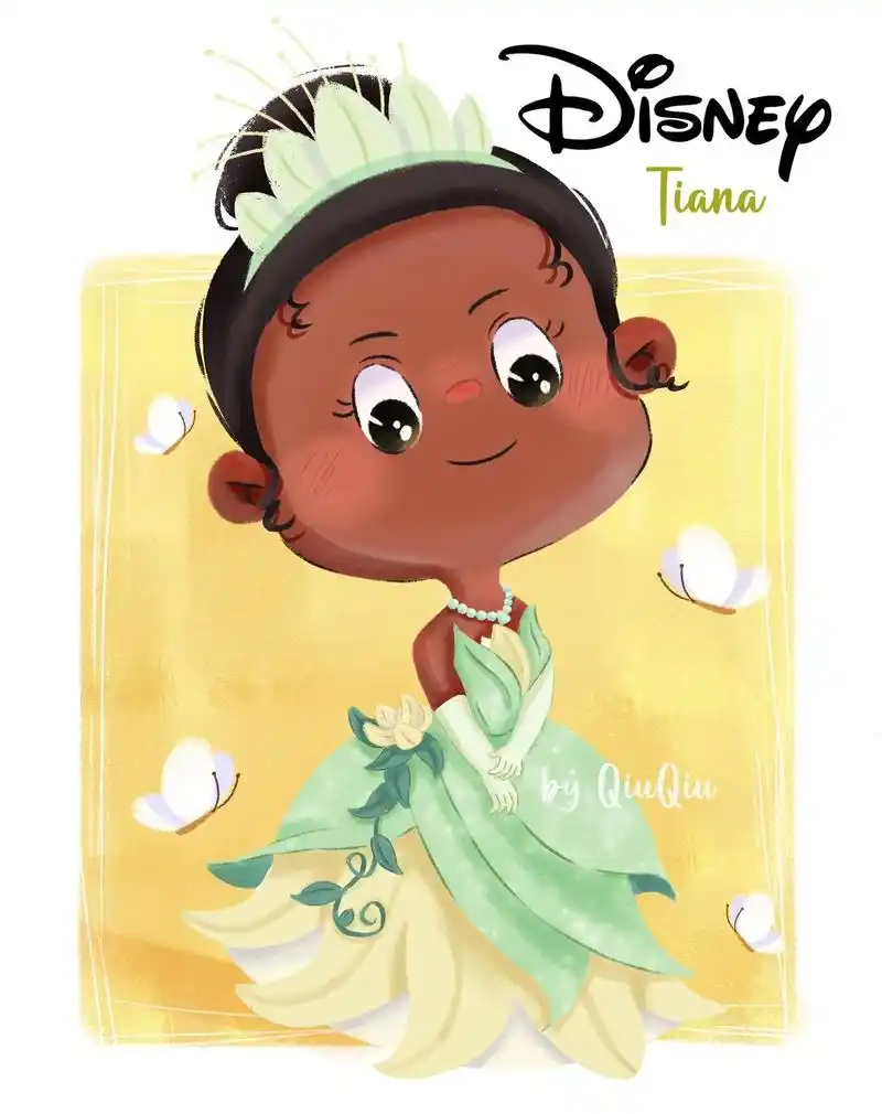 迪士尼公主系列第八个蒂安娜