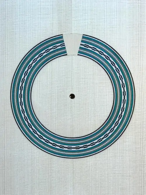 阿盼吉他的音孔饰圈