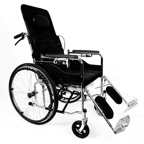 老人坐便器移动马桶轮椅瘫痪可洗澡大便高靠背能躺折叠轻便手推车