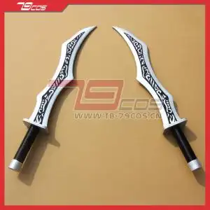 79cos联盟lol不祥之刃卡特琳娜暗夜猫女皮肤精品动漫武器cos道具