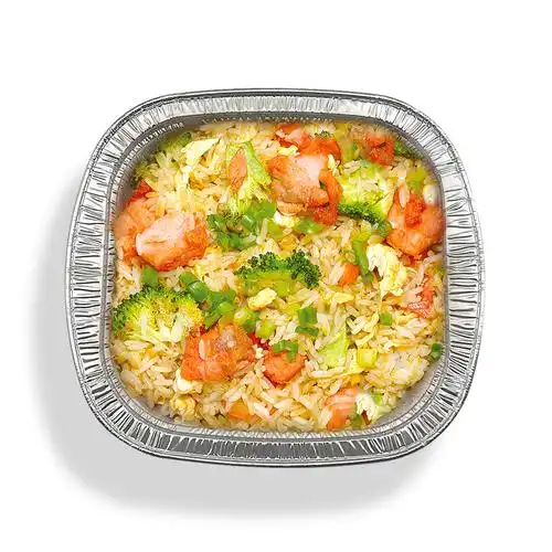 肯麦多锡纸纸盒正方形一次性方便面加厚外卖打包铝箔一次性餐盒