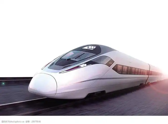 交通工具高铁实物素材