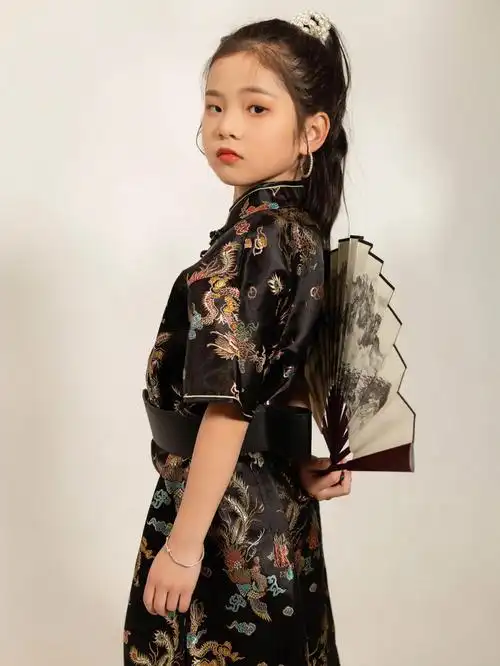 丽水萌派儿童摄影国风主题儿童照