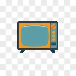卡通电视机图标