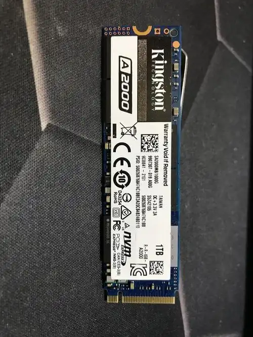 kingston金士顿a2000nv11t512gm2nvmessd电脑固态硬盘白色