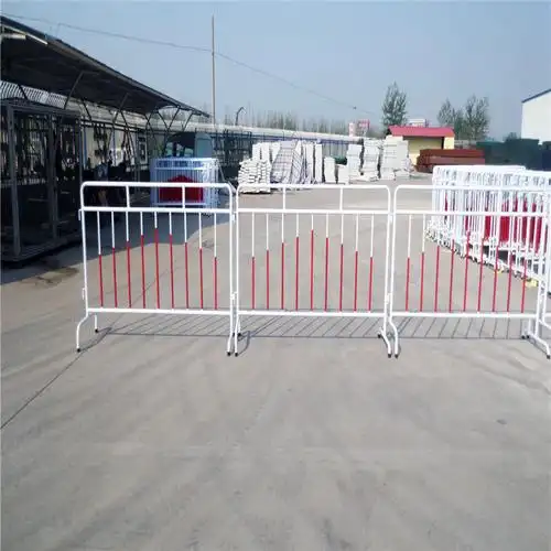 铁马护栏不锈钢安检可移动临时护栏施工警示隔离围栏道路铁栅栏厂