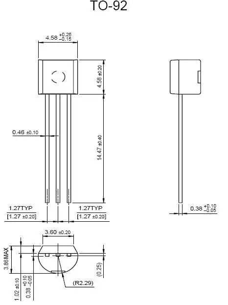c1815中文资料参数-2sc1815引脚图-三极管c1815管脚