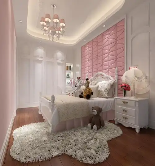 广州华发四季182平方米欧式风格平层户型儿童房装修效果图