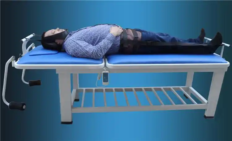 微电脑控制电动牵引健身床多功能颈椎腰椎牵引拉伸床全自动牵引器