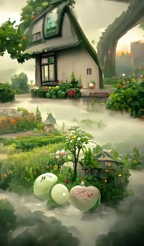 这座小屋的外墙采用了深绿色和青铜色的搭配,显得古