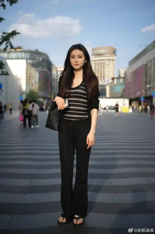 杭州街拍上周点赞top 9#in77街拍